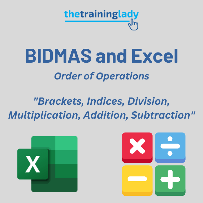 BIDMAS and Excel