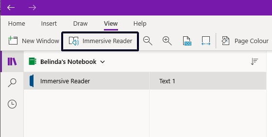 How To Use Immersive Reader In Onenote The Training Lady