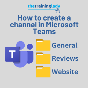 How to create a channel in Microsoft Teams